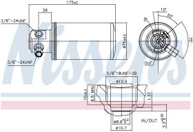 Nissens 95230 - FILTRO A/C MERCEDES SPRINTER W 901-