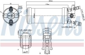Nissens 95344 - FILTRO A/C DAF 65 CF(98-)250