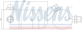 Nissens 95392 - FILTRO A/C PONTIAC SUNFIRE(95-)2.4