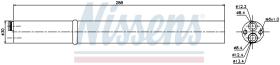 Nissens 95451 - FILTRO A/C AUDI RS 6(C7)(12-)4.0 TF