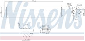 Nissens 95452 - FILTRO A/C NISSAN TEANA J31(03-)2.0