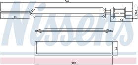 Nissens 95469 - FILTRO A/C OPEL ASTRA G(98-)1.6 I T