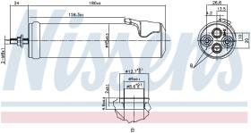 Nissens 95565 - FILTRO A/C FORD FIESTA VI(CB1)(08-)