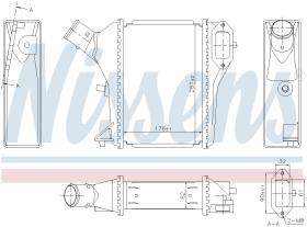 Nissens 961423 - INTERCOOLER HONDA CR-V(RM)(12-)1.6