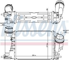 Nissens 961429 - INTERCOOLER RENAULT ESPACE V(15-)1.