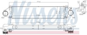 Nissens 961501 - INTERCOOLER VOLVO S60(10-)T4