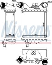 Nissens 96167 - INTERCOOLER FIAT 500(312)(07-)1.4 I
