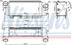 Nissens 96192 - INTERCOOLER HYUNDAI IX35(LM)(09-)2.