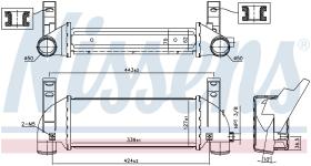 Nissens 96219 - INTERCOOLER FORD TRANSIT CONNECT(TC