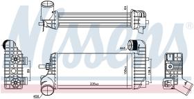 Nissens 96221 - INTERCOOLER FORD FOCUS III(CB8.CEW)