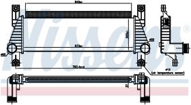 Nissens 96222 - INTERCOOLER MAZDA BT 50 II(11-)2.2