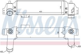 Nissens 96226 - INTERCOOLER KIA SORENTO I(BL)(02-)2