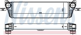 Nissens 96261 - INTERCOOLER MERCEDES VIANO W 639(03