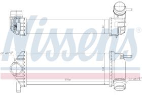 Nissens 96308 - INTERCOOLER MERCEDES CITAN W 415(12