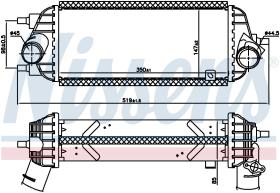 Nissens 96309 - INTERCOOLER HYUNDAI IX35(LM)(09-)1.