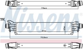 Nissens 96311 - INTERCOOLER OPEL CORSA E(14-)1.3 CD