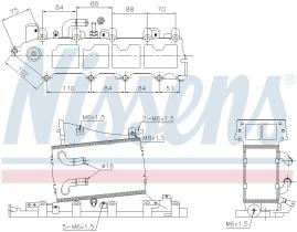 Nissens 96316 - INTERCOOLER AUDI A 3/S 3(8V)(12-)1.