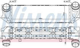 Nissens 96321 - INTERCOOLER BMW 5 GT F07(09-)528 I