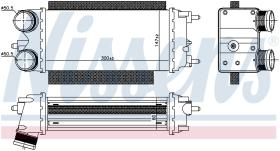 Nissens 96357 - INTERCOOLER FORD TRANSIT/TOURNEO CO