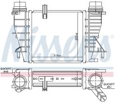 Nissens 96363 - INTERCOOLER RENAULT CLIO III(05-)1.