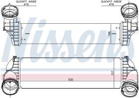 Nissens 96364 - INTERCOOLER BMW X6 F16-F86(13-)X6 2