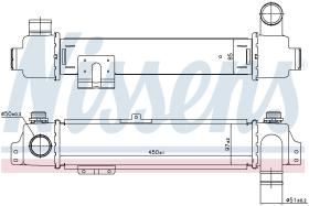 Nissens 96384 - INTERCOOLER KIA SORENTO I(BL)(02-)2