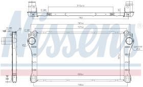 Nissens 96401 - INTERCOOLER TOYOTA AURIS(E18#)(12-)