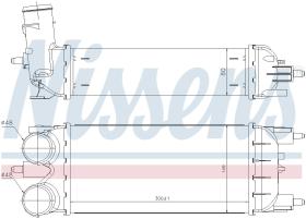 Nissens 96437 - INTERCOOLER PEUGEOT 508(10-)1.6 BLU