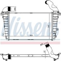 Nissens 96461 - INTERCOOLER VAUXHALL ZAFIRA B(05-)1