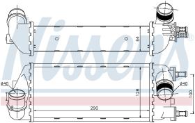 Nissens 96466 - INTERCOOLER FIAT 500(312)(07-)0.9 T