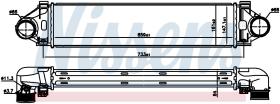 Nissens 96471 - INTERCOOLER RANGE ROVER EVOQUE(LV)(