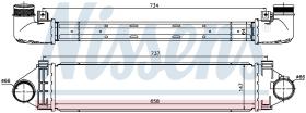 Nissens 96472 - INTERCOOLER VOLVO V40(12-)T5