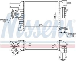 Nissens 96479 - INTERCOOLER RENAULT CAPTUR(13-)1.5