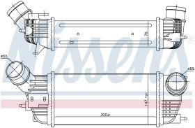 Nissens 96497 - INTERCOOLER PEUGEOT 407(6D.6C.6E)(0