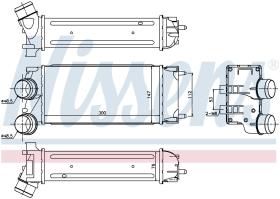 Nissens 96514 - INTERCOOLER PEUGEOT PARTNER(B9)(08-