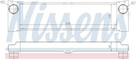 Nissens 96531 - INTERCOOLER MERCEDES-BEIJING VIANO