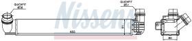 Nissens 96545 - INTERCOOLER RENAULT SCENIC III (08-