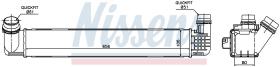 Nissens 96546 - INTERCOOLER RENAULT SCENIC III(08-)