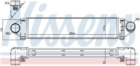 Nissens 96561 - INTERCOOLER FORD FOCUS III(CB8.CEW)