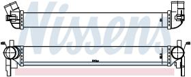 Nissens 96566 - INTERCOOLER AUDI A 1/S 1(8X)(10-)1.