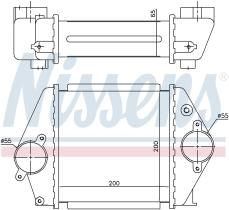Nissens 96570 - INTERCOOLER MAZDA 6(GG.GY)(02-)2.0