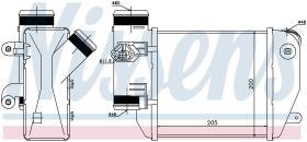 Nissens 96576 - INTERCOOLER AUDI A 6/S 6(C6)(04-)2.