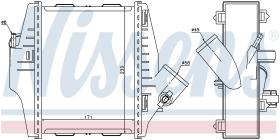 Nissens 96579 - INTERCOOLER SMART FORTWO(W451)(07-)