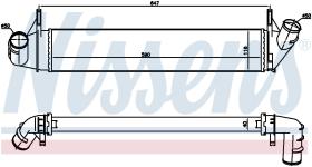 Nissens 96585 - INTERCOOLER RENAULT DUSTER(10-)1.5