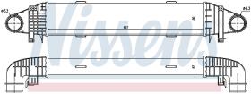 Nissens 96596 - INTERCOOLER MERCEDES-BEIJING C V204