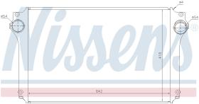 Nissens 96614 - INTERCOOLER TOYOTA COROLLA VERSO(R1