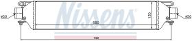Nissens 96630 - INTERCOOLER FIAT LINEA(323)(07-)1.4