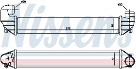 Nissens 96634 - INTERCOOLER FORD GALAXY II(VY)(00-)