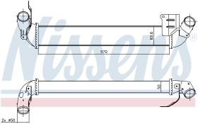 Nissens 96712 - INTERCOOLER RENAULT THALIA II(08-)1