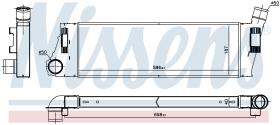 Nissens 96728 - INTERCOOLER RENAULT SCENIC II(03-)1